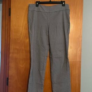 Hilary Radley Gray Boot Cut Pants